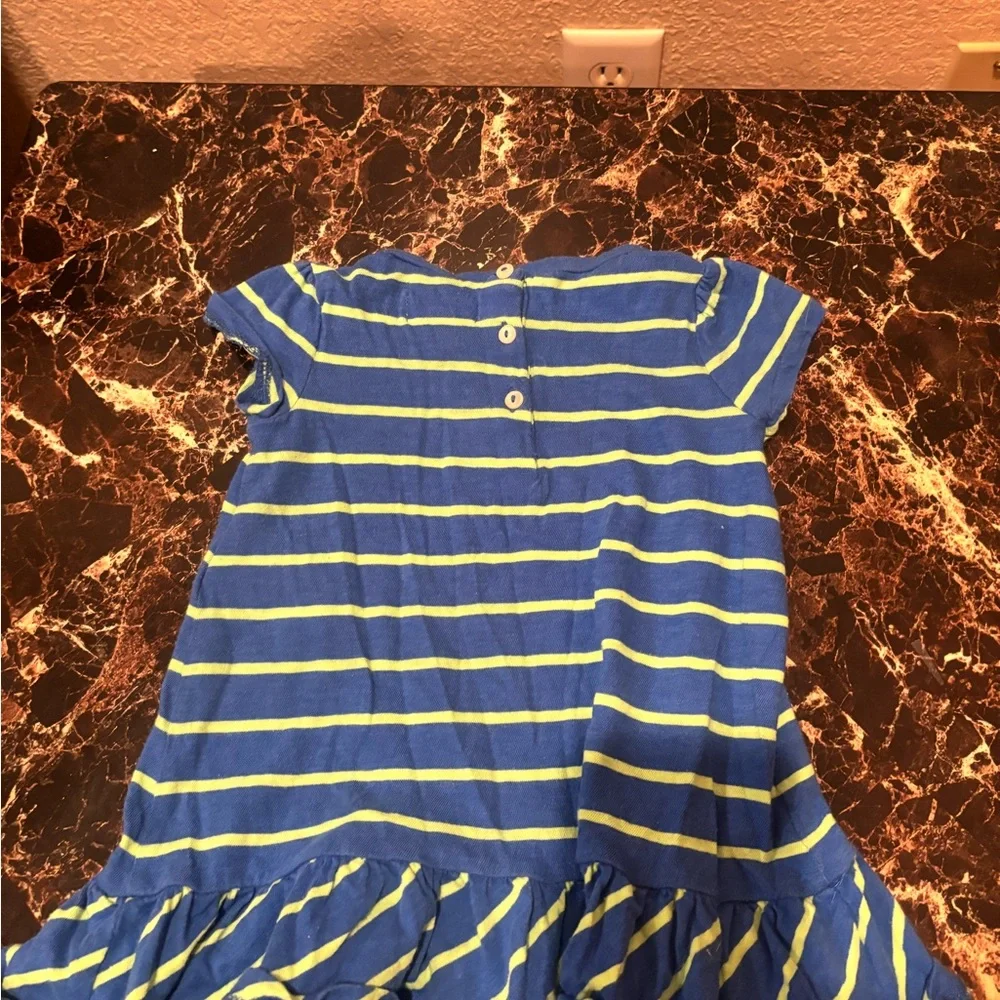 Green and Blue Striped‎ Ralph Lauren Dress and top